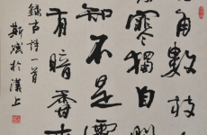 法援公益书法    斗芳数枝梅